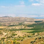 נוף מקיבוץ מלכיה לעמק קדש ורמת הגולן
